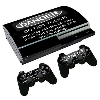 Стикер за кожа за PS3 Fat PlayStation 3 конзола и контролери за PS3 кожи Стикер Винилов филм - филм Hitman