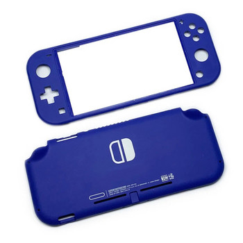 Резервен пластмасов калъф и бутони за конзола Nintendo Switch Lite, преден заден капак на лицевата плоча - сив