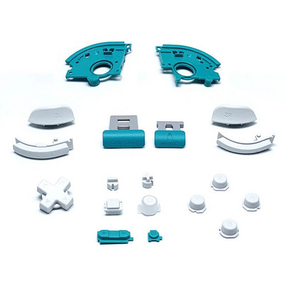 Ανταλλακτική πλαστική θήκη & κουμπιά κελύφους για κονσόλα Nintendo Switch Lite Μπροστινό πίσω κάλυμμα πρόσοψης - Γκρι