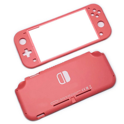 Ανταλλακτική πλαστική θήκη & κουμπιά κελύφους για κονσόλα Nintendo Switch Lite Μπροστινό πίσω κάλυμμα πρόσοψης - Γκρι