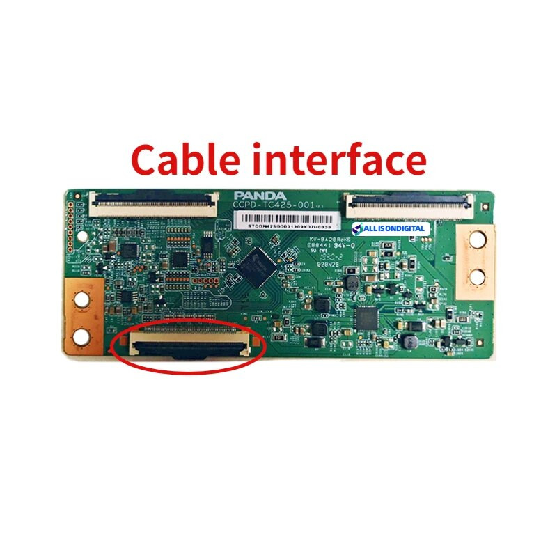 UUS Originele CCPD-TC425-001 Logic Board Tcon Board Voor Panda 43 "TV