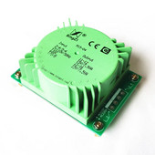 Bingzi Διπλός μετασχηματιστής δακτυλίου 15V 15W για προενισχυτή αποκωδικοποιητή dac με πλάκα στήριξης PCB