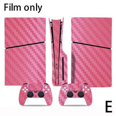 Pentru PS5 SLIM STICKERS Consolă și 2 controlere Autocolant de piele Design geometrie Decal de protecție Husă detașabilă