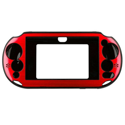 Προστατευτικό περίβλημα δέρματος κάλυμμα μεταλλικής σκληρής θήκης αλουμινίου OSTENT για χειριστήριο Sony PS Vita PSV 2000 για αξεσουάρ PS Vita 2000