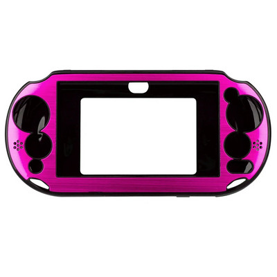 Προστατευτικό περίβλημα δέρματος κάλυμμα μεταλλικής σκληρής θήκης αλουμινίου OSTENT για χειριστήριο Sony PS Vita PSV 2000 για αξεσουάρ PS Vita 2000