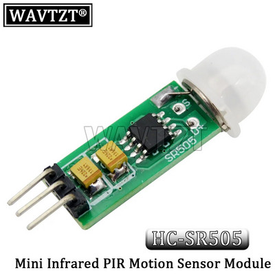 HC-SR501 HC-SR505 AM312 SR602 RCWL-0516 HW-MS03 IR-püroelektrilise infrapuna mini-PIR-mooduli reguleerimine Liikumisanduri detektori moodul