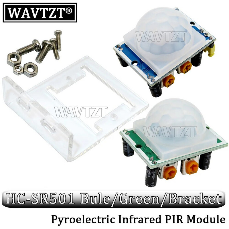HC-SR501 HC-SR505 AM312 SR602 RCWL-0516 HW-MS03 IR-püroelektrilise infrapuna mini-PIR-mooduli reguleerimine Liikumisanduri detektori moodul