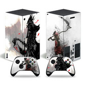 Xbox Series X konsooli ja 2 kontrolleri jaoks Skin Sticker Killer Vinüül Decal Cover täiskomplekt Xbox Series X