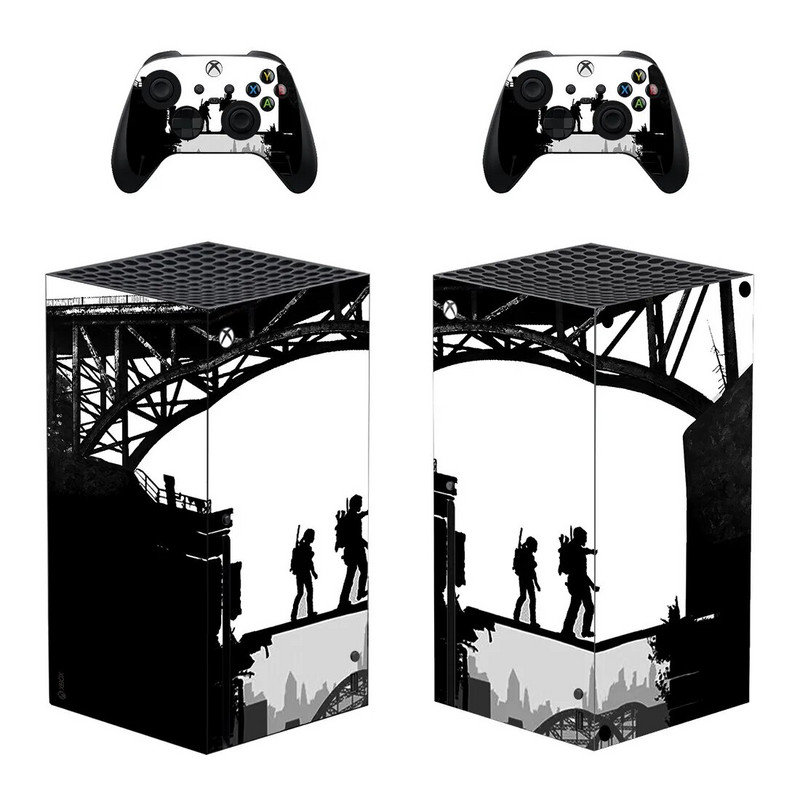 Το τελευταίο Style Xbox Series X Skin Sticker for Console & 2 Controllers Decal Vinyl Protective Skins Style 1