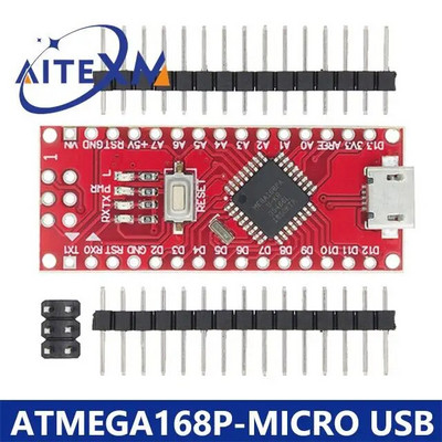 Mini / Type-C / Micro USB Nano 3.0 Alglaaduriga ühilduva Nano kontrolleriga arduino CH340 USB draiveri 16Mhz ATMEGA328P jaoks