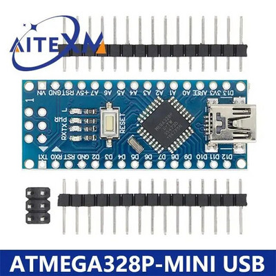 Mini / Type-C / Micro USB Nano 3.0 Alglaaduriga ühilduva Nano kontrolleriga arduino CH340 USB draiveri 16Mhz ATMEGA328P jaoks