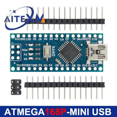 Mini / Type-C / Micro USB Nano 3.0 Alglaaduriga ühilduva Nano kontrolleriga arduino CH340 USB draiveri 16Mhz ATMEGA328P jaoks