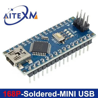 Mini / Type-C / Micro USB Nano 3.0 Alglaaduriga ühilduva Nano kontrolleriga arduino CH340 USB draiveri 16Mhz ATMEGA328P jaoks