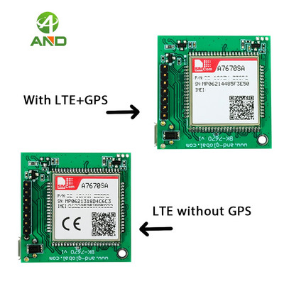 SIMCOM A7670SA 4G Cat 1 με μονάδα GPS GSM με ανάπτυξη Core Board A7670SA-FASE A7670SA-LASE TTL υποδοχή διπλής κάρτας SIM