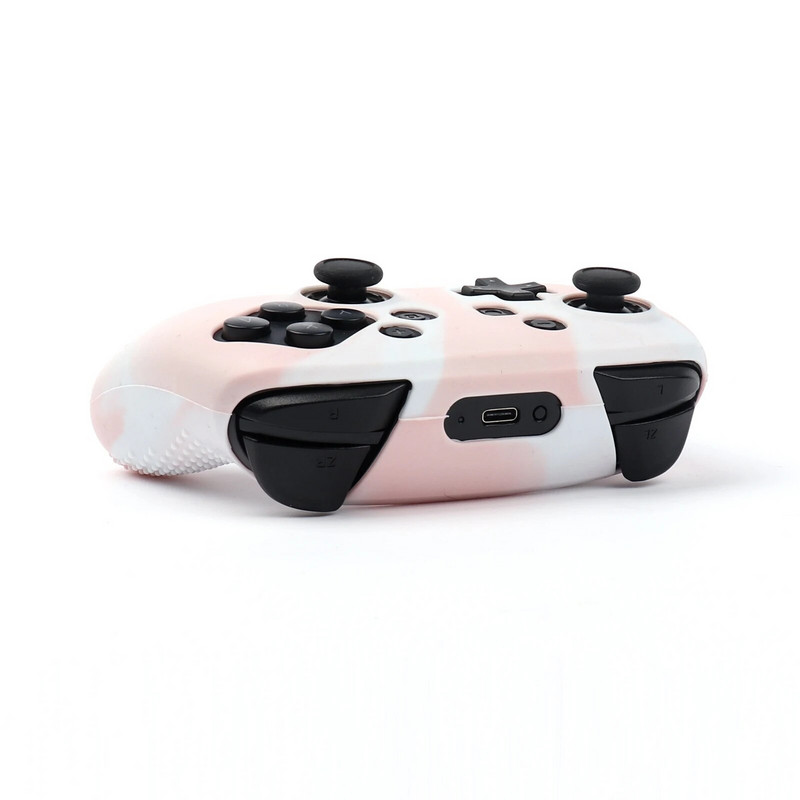 Προστατευτικό κάλυμμα ελέγχου πυριτίου για Switch Pro Joystick Controller Skin Case Αξεσουάρ Video Gampad