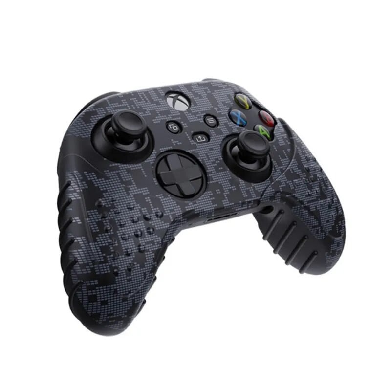 Κατάλληλο για XBOX SeriesX/S Controller Silicone Case Wireless Gamepad Controller Αντιολισθητικό προστατευτικό κάλυμμα με κάλυμμα ρολού