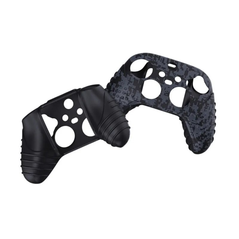 Κατάλληλο για XBOX SeriesX/S Controller Silicone Case Wireless Gamepad Controller Αντιολισθητικό προστατευτικό κάλυμμα με κάλυμμα ρολού