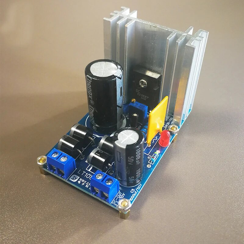 LT1084 Κιτ DIY ρυθμιστή τάσης μονάδας ρυθμιζόμενης ρυθμιζόμενης μονάδας τροφοδοτικού για εναλλαγή τροφοδοσίας Φόρτιση μπαταρίας