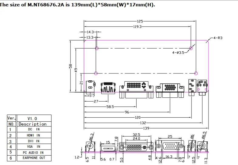 Uus M.NT68676.2 M.NT68676.3 HDMI+DVI+VGA draiveri plaat Monitori komplekt sülearvuti ekraanile LCD LED-i järelpaigaldamine