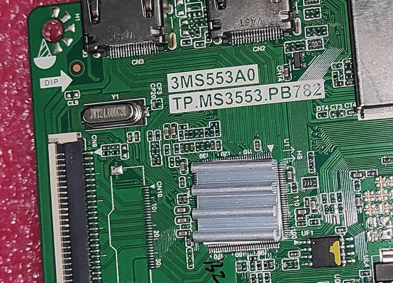 Δωρεάν αποστολή! TP.MS3553.PB782 3MS553A0 Η μητρική πλακέτα τριών σε μία τηλεόρασης δοκιμάστηκε καλή 48w