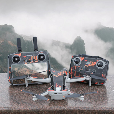 Skin For DJI Mini 4 Pro Sticker Decal RC 2/RC-N2 Flat Protector Cover Anti-Gratch Waterproof For mini 4 Pro Accessories
