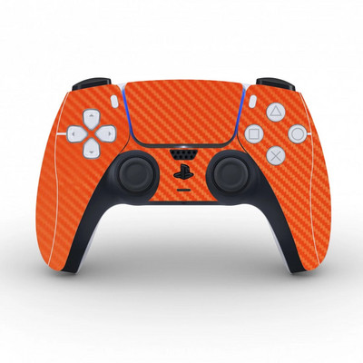 Αυτοκόλλητο με προστατευτικό κάλυμμα από ανθρακονήματα για το δέρμα ελεγκτή PS5 για το Playstation 5 Joystick παιχνιδιών Decal PS5 Skin Sticker Vinyl