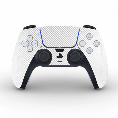Αυτοκόλλητο με προστατευτικό κάλυμμα από ανθρακονήματα για το δέρμα ελεγκτή PS5 για το Playstation 5 Joystick παιχνιδιών Decal PS5 Skin Sticker Vinyl