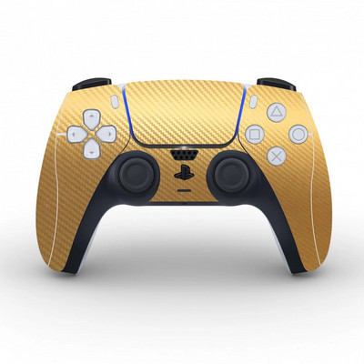 Αυτοκόλλητο με προστατευτικό κάλυμμα από ανθρακονήματα για το δέρμα ελεγκτή PS5 για το Playstation 5 Joystick παιχνιδιών Decal PS5 Skin Sticker Vinyl