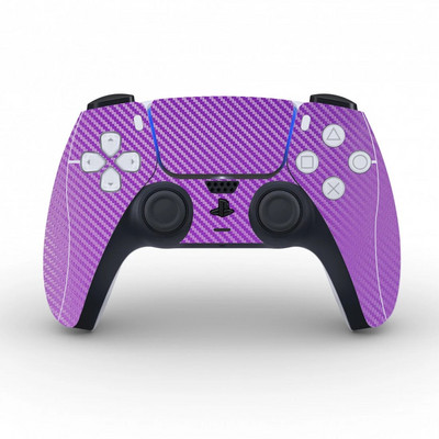 Αυτοκόλλητο με προστατευτικό κάλυμμα από ανθρακονήματα για το δέρμα ελεγκτή PS5 για το Playstation 5 Joystick παιχνιδιών Decal PS5 Skin Sticker Vinyl