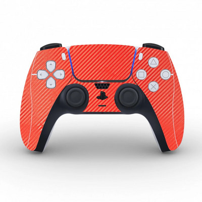 Αυτοκόλλητο με προστατευτικό κάλυμμα από ανθρακονήματα για το δέρμα ελεγκτή PS5 για το Playstation 5 Joystick παιχνιδιών Decal PS5 Skin Sticker Vinyl