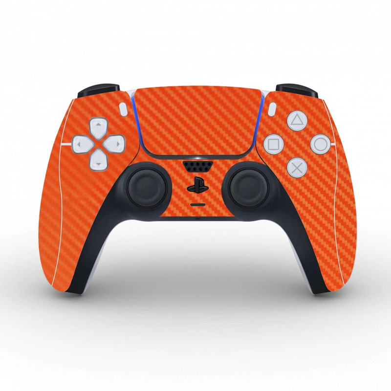Αυτοκόλλητο με προστατευτικό κάλυμμα από ανθρακονήματα για το δέρμα ελεγκτή PS5 για το Playstation 5 Joystick παιχνιδιών Decal PS5 Skin Sticker Vinyl
