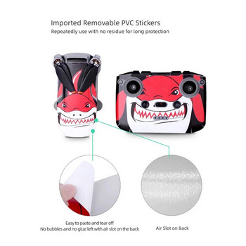 Водоустойчиви PVC стикери за Mini 2 Drone Body Skin Защитна ръка Протектор за дистанционно управление за DJI Mavic Mini 2 Аксесоари