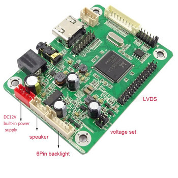 RTD2513V1.0 LVDS πλακέτα προγράμματος οδήγησης HDMI σε μίνι πλακέτα δωρεάν προγράμματος