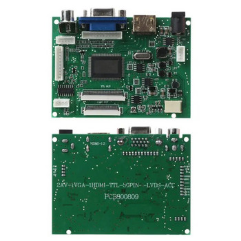 1 комплект HDMI VGA 2AV 40/50 пина PC Controller Board Module for Raspberry PI 3 EJ101IA-01G 8 Bit IPS LCD Display Driver