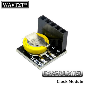 DS3231 AT24C32 IIC Module DS1302 Precision Clock Module DS1307 Μίνι μονάδα μονάδας μνήμης σε πραγματικό χρόνο 3,3V/5V για Raspberry Pi