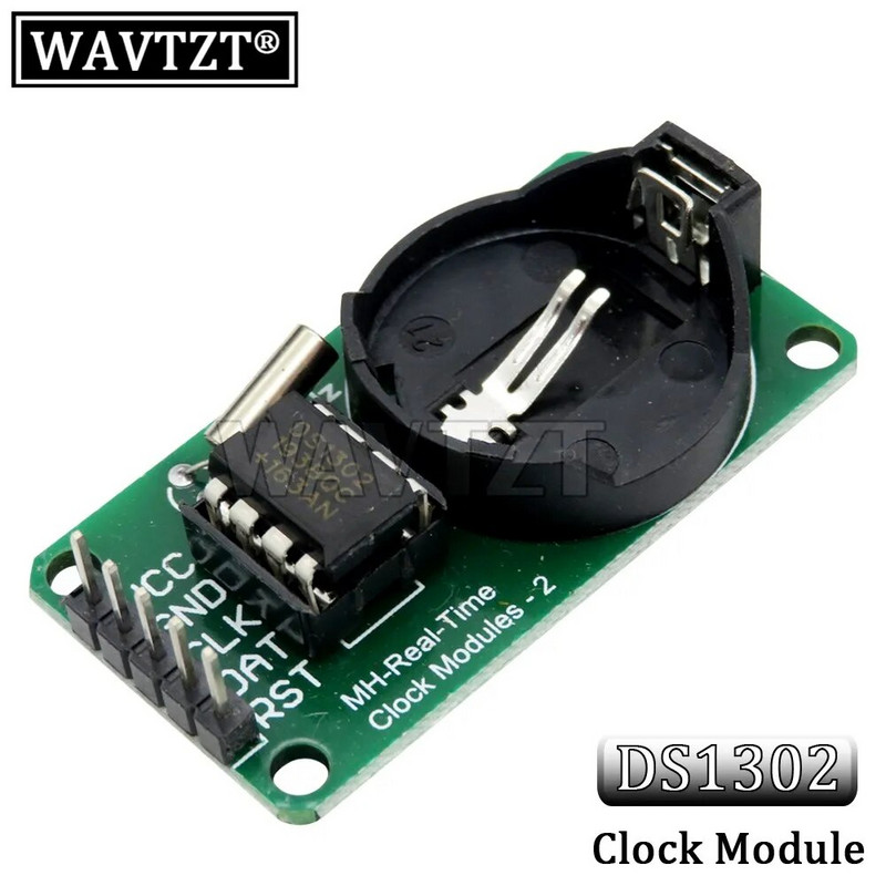 DS3231 AT24C32 IIC modulis DS1302 tikslumo laikrodžio modulis DS1307 atminties modulio mini modulis realiuoju laiku 3,3 V / 5 V, skirtas Raspberry Pi