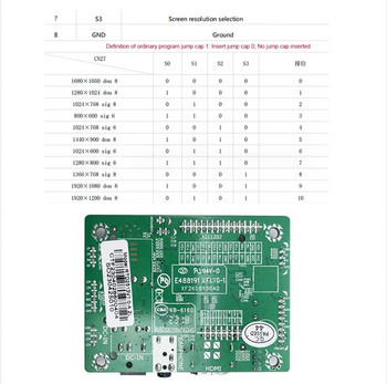 Нов безпрограмен RTD2513V1.0 LCD бизнес дисплей промишлена контролна дънна платка HDMI вход към LVDS изход HD драйверна платка