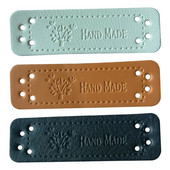 Logo-ul arborelui vieții cu etichete din piele lucrate manual pentru etichete de îmbrăcăminte pentru copii Rucsac Etichetă decorativă din piele pentru accesorii Zakka