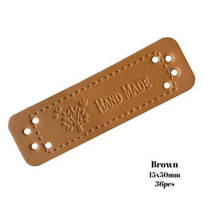 Logo-ul arborelui vieții cu etichete din piele lucrate manual pentru etichete de îmbrăcăminte pentru copii Rucsac Etichetă decorativă din piele pentru accesorii Zakka