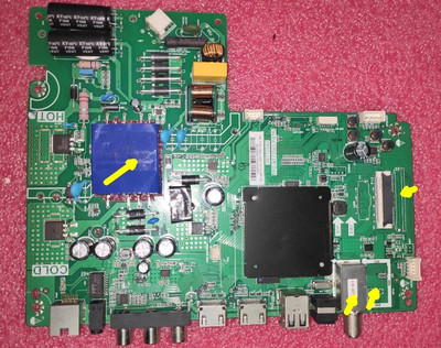 Besplatna dostava! TPD.NT72563.PB782 3NT725A2 Tri u jednom TV matična ploča dobro testirana