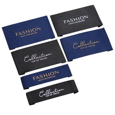 Customized High Quanlity Woven Labels For Garment Clothes Shoes Bags Jeans FabricTags Accessory Free Shipping