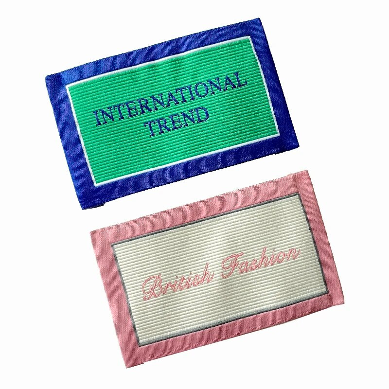 Individualizuotos aukštos kokybės austinės etiketės drabužiams, rūbams, batams, krepšiams, džinsams, audiniams, etiketėms, aksesuarams, nemokamas pristatymas