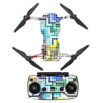 Αυτοκόλλητο Skin Skin Vinyl Decal για DJI Mavic Air Drone + τηλεχειριστήρια + 3 μπαταρίες προστατευτικό κάλυμμα φιλμ