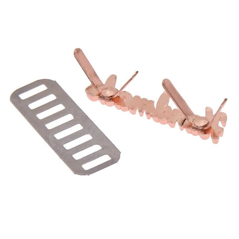 10GAB ar rokām darinātas burtu metāla etiķetes DIY amatniecības roku darbs šūšanas apdares etiķetes Džinsiem apaviem somām rokām izgatavotas etiķetes etiķetes