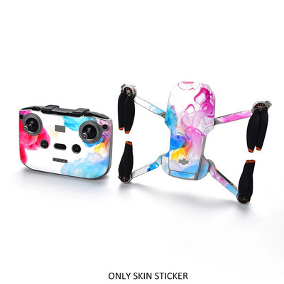 Дистанционно управление Decal Skin Sticker Декоративно фолио Защитно покритие Body Arm Drone Аксесоари Водоустойчив за DJI Mavic Mini 2