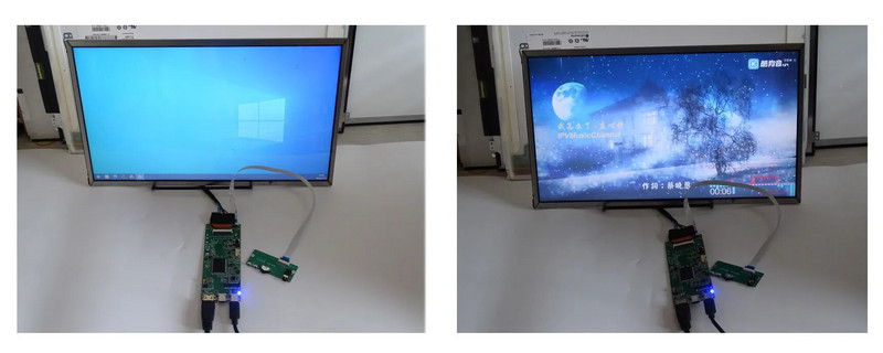 LP156WH2-TL Type-c piedziņas platei 40Pin LVDS 1366*768 klēpjdatora LCD ekrāna vadības mātesplatei USB-c DisplayPort