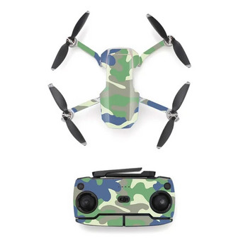 Αυτοκόλλητο δέρματος 31 στυλ Camo Camouflage για DJI Mavic Mini Drone και τηλεχειριστήριο Decal Vinyl Skins Cover M0030