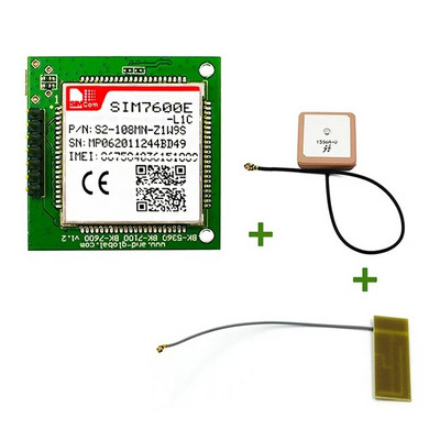 Oriģinālā CAT1 SIM7600E-L1C breakout, 4G LTE serdeņa plate 1gab