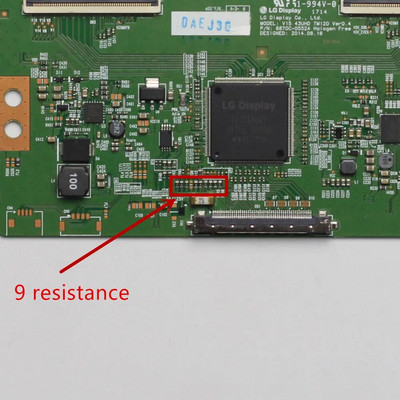 Tcon 6870C Logic Board 6870C-0552A TV platei placa tv V15 43UHD TM120 Ver0.4 oriģinālā T-con karte