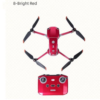 Αυτοκόλλητα PVC για DJI Air 2S Body Remote Control Προστατευτική μεμβράνη Χαλκομανίες με γρατσουνιές Δέρμα για αξεσουάρ DJI Mavic Air 2S Drone